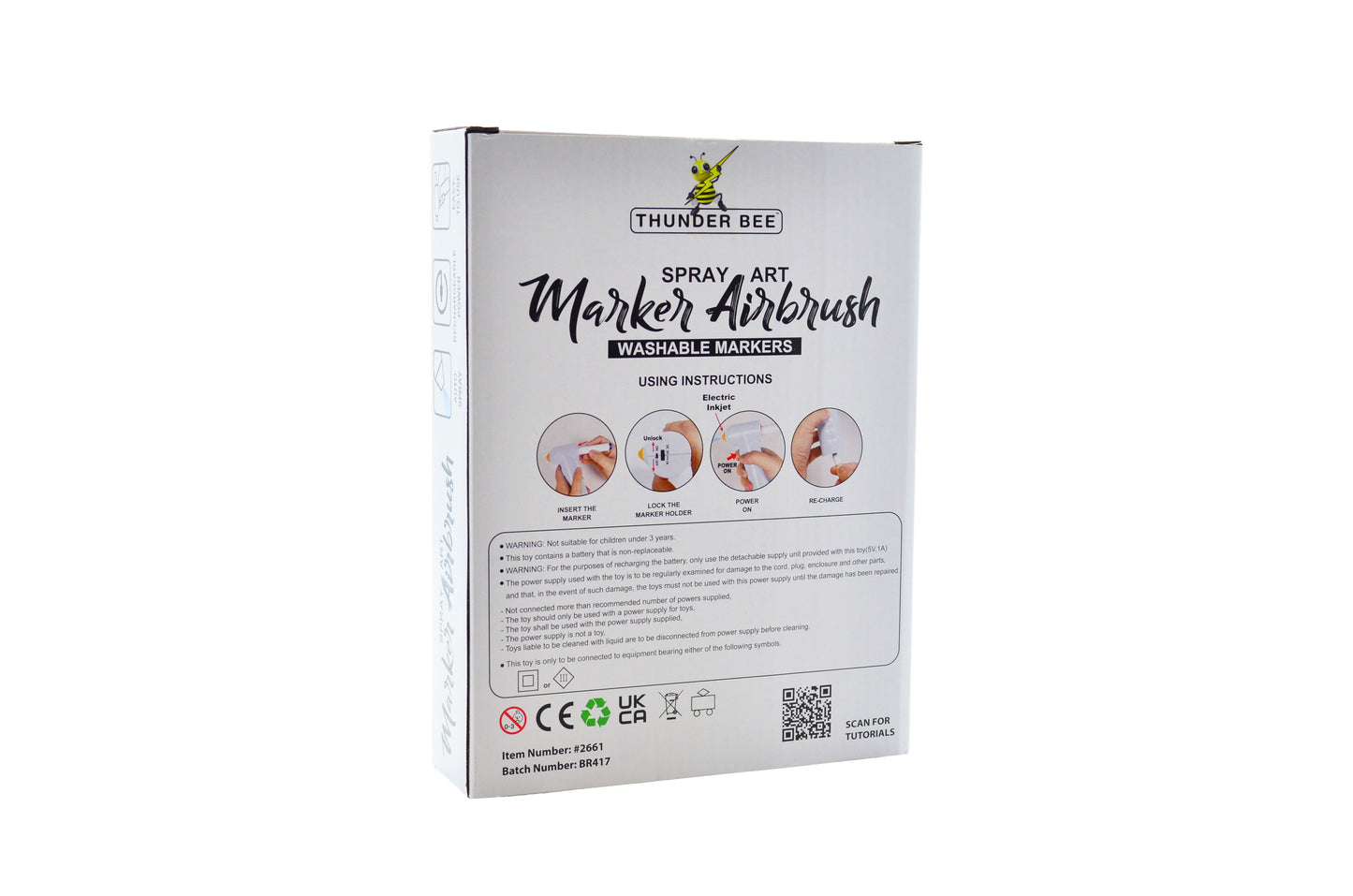 Spray Art Marker Airbrush - Washable Markers