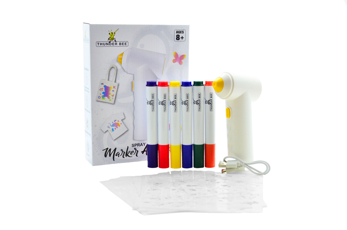 Spray Art Marker Airbrush - Washable Markers
