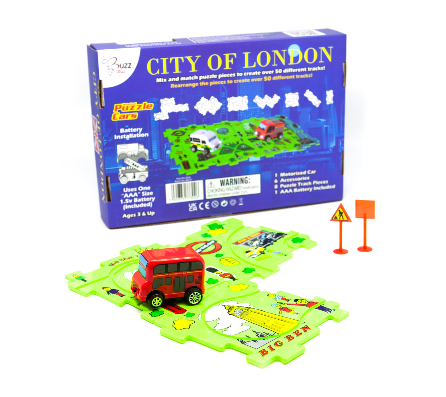 Puzzle Cars Bus