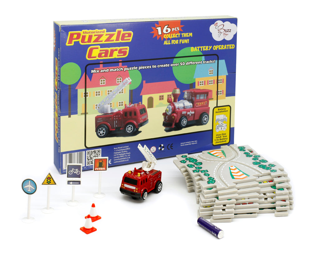 Puzzle Cars - Fire Engine